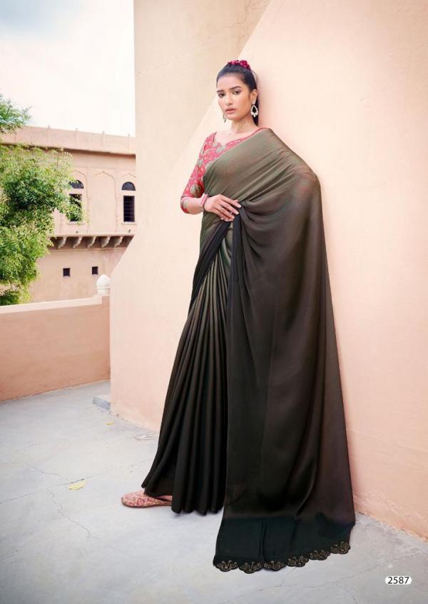 Kashvi Pranshi Fancy Wear Chiffon Designer Saree Collection